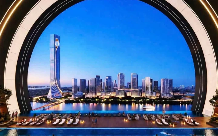 Hồ bơi và khu thư giãn