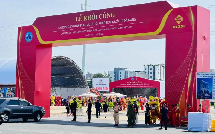 Lễ khởi công Sun Galaxy Complex – Tổ hợp công trình phục vụ Lễ hội Pháo hoa Quốc Tế Đà Nẵng!!!