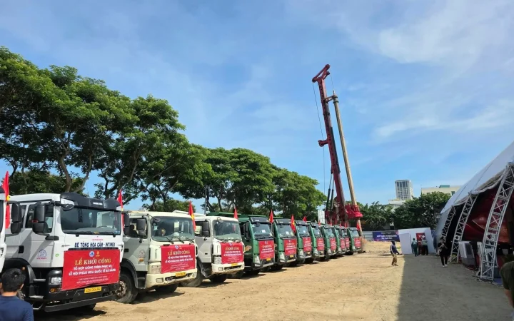 Thi công hạ tầng và nền móng